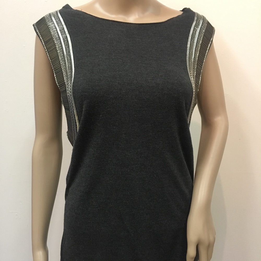 All Saints metal embellished tank top